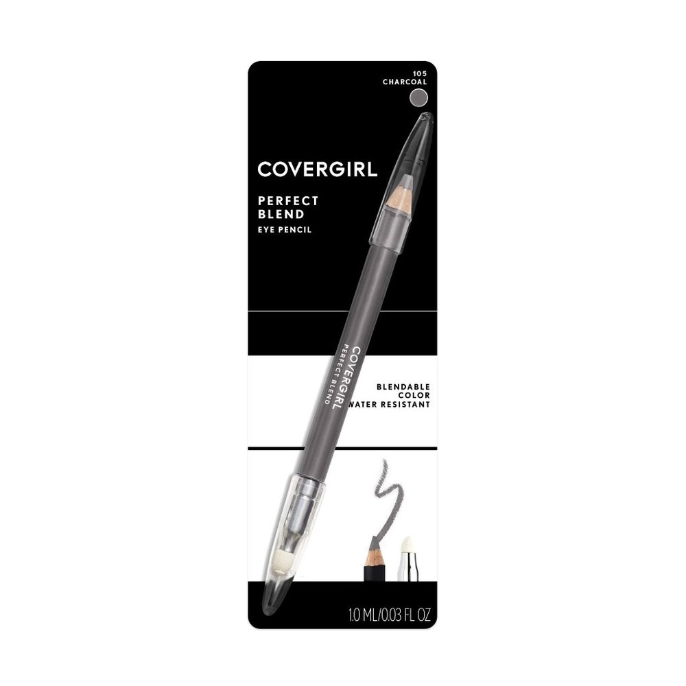 15 New COVERGIRL Perfect Blend Eyeliner Pencil, 105 Charcoal Neutral